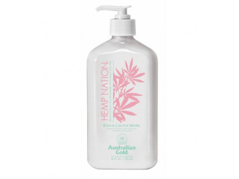 AUSTRALIAN GOLD Hemp Nation Kiwi & Cactus Water kasdienis kūno kremas, 535ml